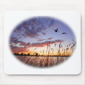 Enten an Dämmerung-Ente Jagd Mousepad