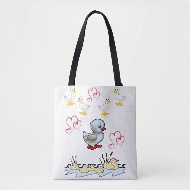 Enten aus Tote-Tüte Tasche (Vorderseite)