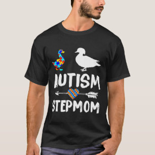 Enten-Autismus-Stiefmutter-Liebe-Autismus-Bewussts T-Shirt