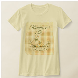 Enten-Baby-Party-Outfit-Set Wackelnd in das Wunde T-Shirt