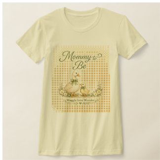 Enten-Baby-Party-Outfit-Set Wackelnd in das Wunde T-Shirt