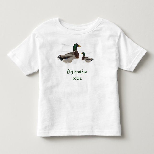 Enten Big Brother Kleinkind T-shirt (Vorderseite)