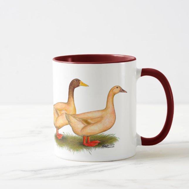 Enten: Buff Orpington Tasse (Rechts)