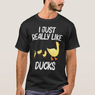 Enten-Designs für Männer Frauen Bauernhof Entenkük T-Shirt