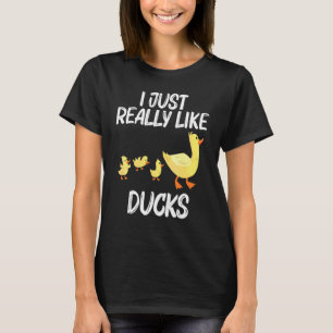 Enten-Designs Für Männer Frauen Bauernhof Entlein T-Shirt