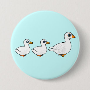 Enten-Enten-Gans inländisch Button