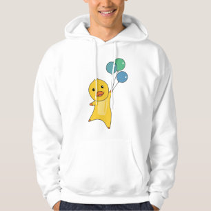 Enten fliegen mit Balloons süße Tiere für Hoodie
