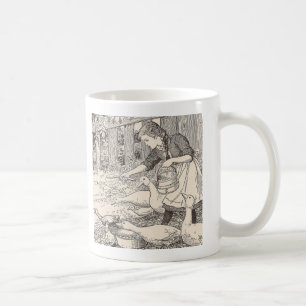 Enten füttern kaffeetasse