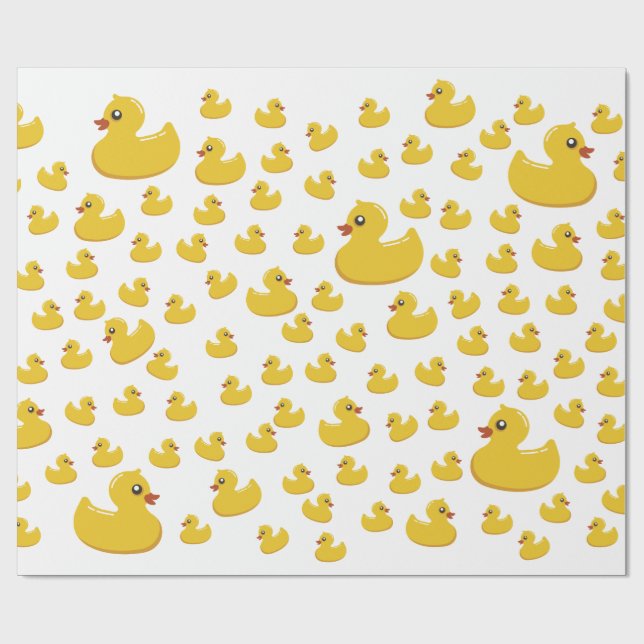 Enten-Geschenkverpackung Geschenkpapier (Flach)