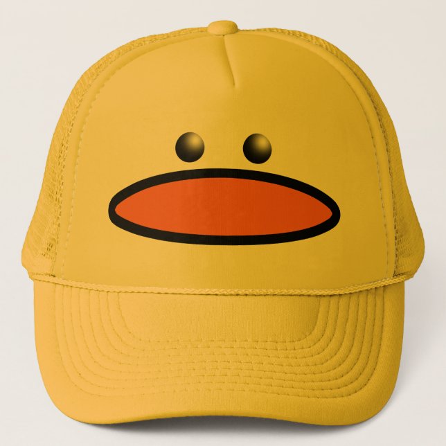 Enten-Gesicht Truckerkappe (Vorderseite)