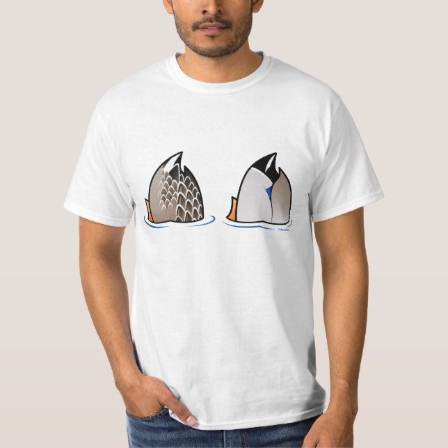 Enten-Hintern T-Shirt (Vorderseite)