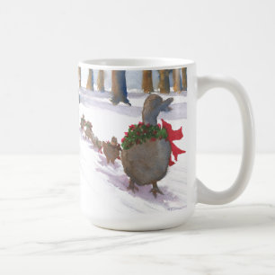 Enten in Boston häufig während der Winterferien Kaffeetasse