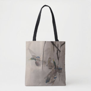 Enten in den Röhrichten von Watanabe Seitei Tasche