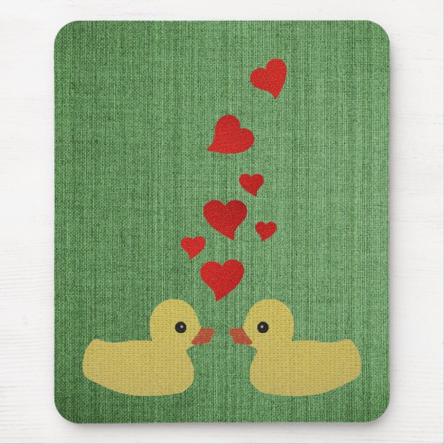 Enten in der Liebe Mousepad (Vorne)