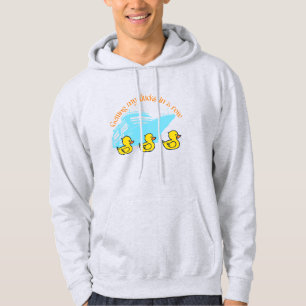 Enten in einer Reihe Hoodie