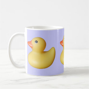 Enten in einer Reihe Kaffeetasse