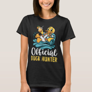 Enten-Kreuzfahrt-Boot-Tee Lustige Gummiente Jagd S T-Shirt