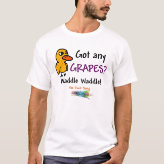 Enten-Liedt-shirt 2: black&purple Tinte T-Shirt