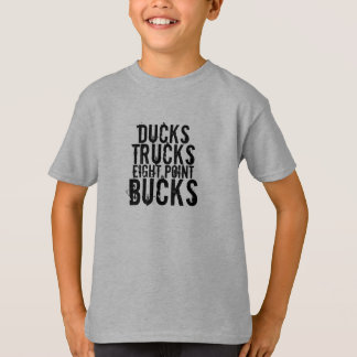 Enten, LKWs, acht Punkt-Dollars T-Shirt