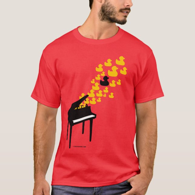 Enten-Musik-T - Shirt (Vorderseite)