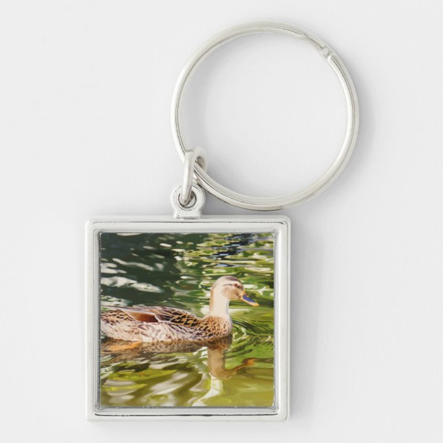 Enten-Natur-Schlüsselanhänger Schlüsselanhänger (Vorne)