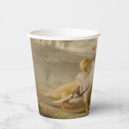 Enten - Papierkupplungen Größe 236 ml Papiercup Pappbecher