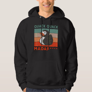 Enten Redewendungen Rubber Ente Quack Enten 1 Hoodie