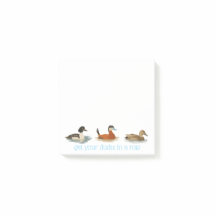 Enten-Reihe Haftnotizblock