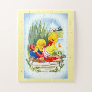 Enten schwimmen