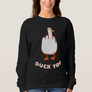Enten Sie Ente, die Lieben Enten und Tiere Sweatshirt