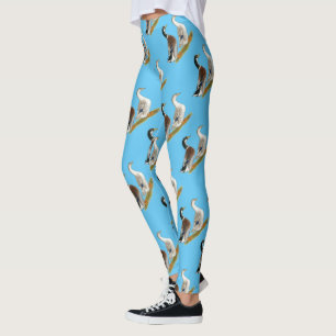 Enten:  Silbernes Appleyard Leggings
