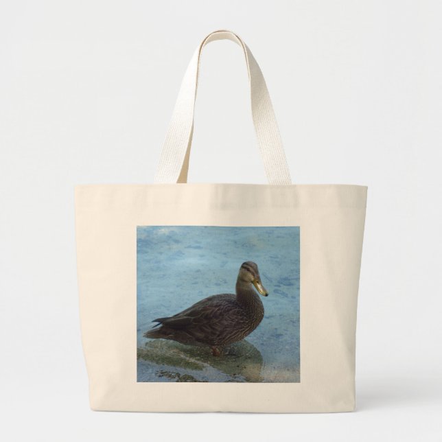 Enten-Tasche Jumbo Stoffbeutel (Vorne)