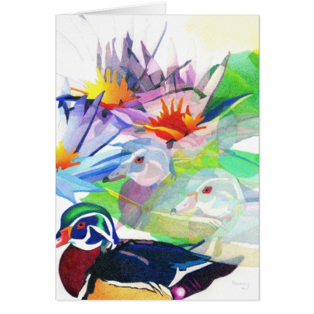 Enten und Lotos (Vorne)