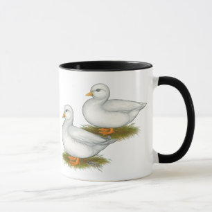 Enten: Weiße Anrufe Tasse