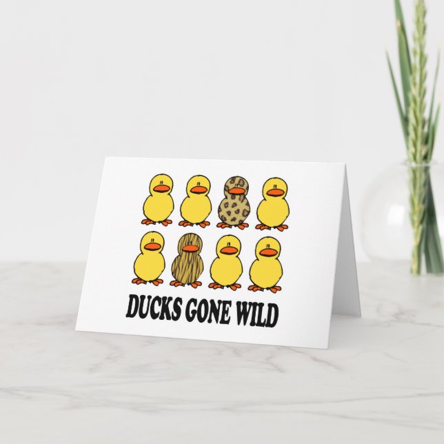 Enten Wild Karte (Vorderseite)