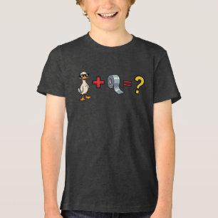 Entenband Wortspielerei Tri-Blend Shirt