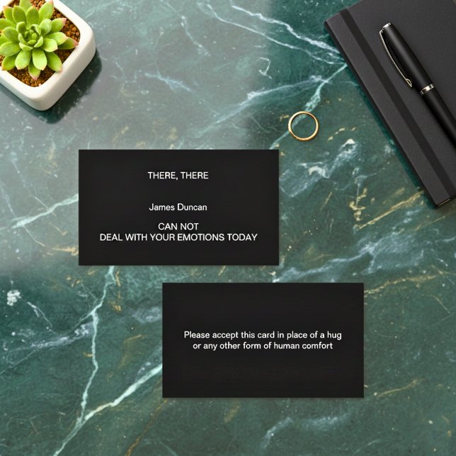 ENTEND UNE CARTE D'APPEL HUG (Personalized Boundaries! Calling Card)