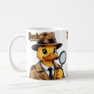 Entendetektor in Braun-Zwirn Kaffeetasse
