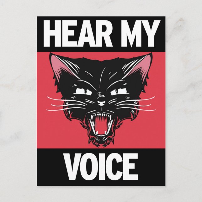 Entendre ma carte postale vocale (Devant)