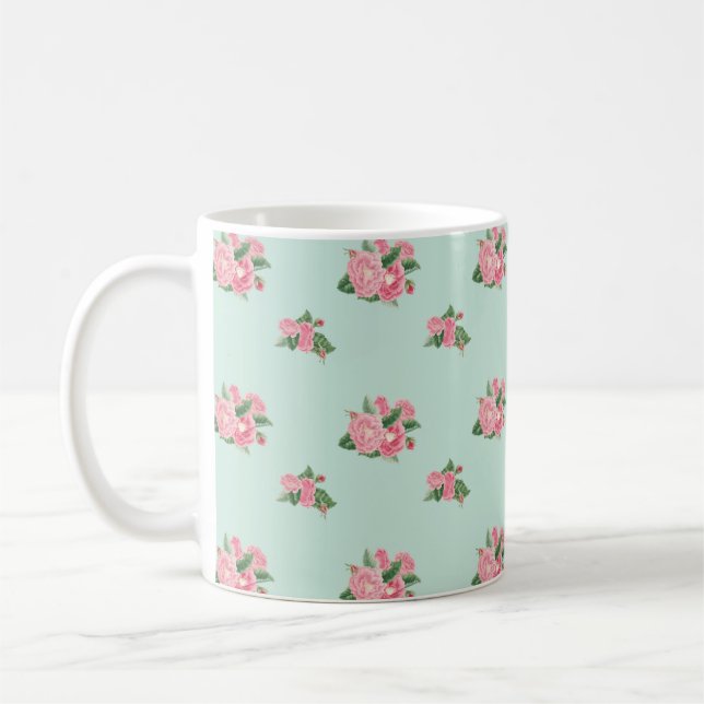 Enteneierblüte Kaffeetasse (Links)