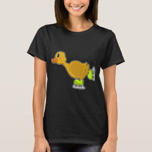Enteneis Skaten Ice Skate Wintersport T-Shirt