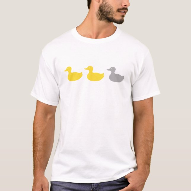 Entenenten-Grauente T-Shirt (Vorderseite)
