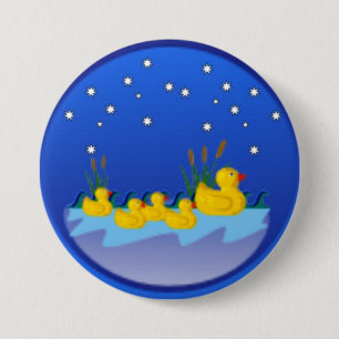 Entenfamilien-Knopf Button