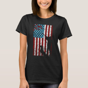 Entenjagd erschüttert Patriotische Amerikanerin Fl T-Shirt