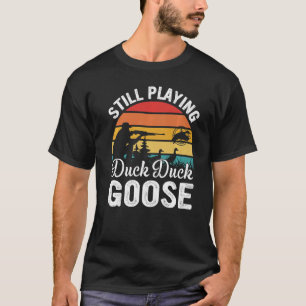 Entenjagd Gänse Jäger Wasservögel Jäger Enthusiusi T-Shirt