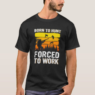 Entenjagd Gänse Jäger Wasservögel Jäger Enthusiusi T-Shirt
