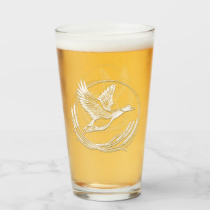 Entenjagd Glas