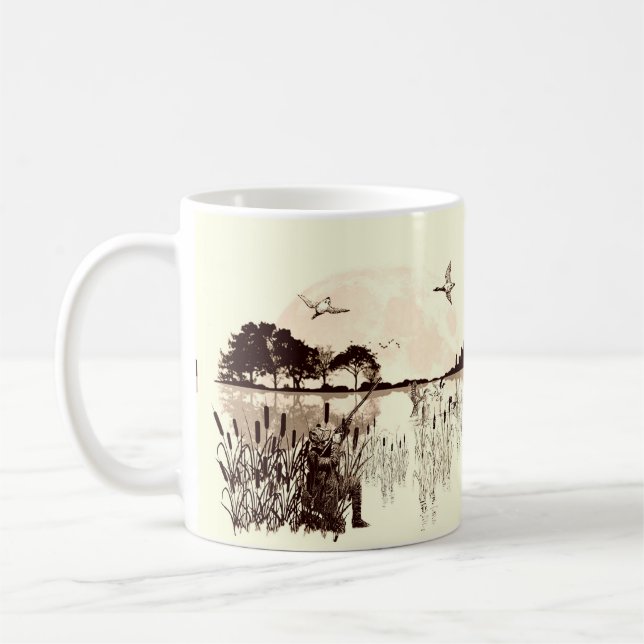 Entenjagd Kaffeetasse (Links)