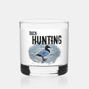 Entenjagd Mallard Outdoor Sport Hobby Whiskyglas