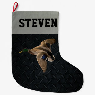 Entenjagd Mallard Weihnachtsmann Strumpf Großer Weihnachtsstrumpf